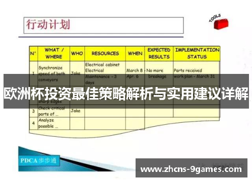 欧洲杯投资最佳策略解析与实用建议详解